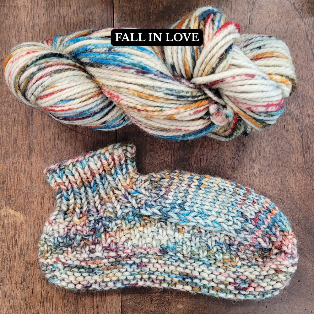 Heirloom Organic print by Etrofil - Chunky organic wool