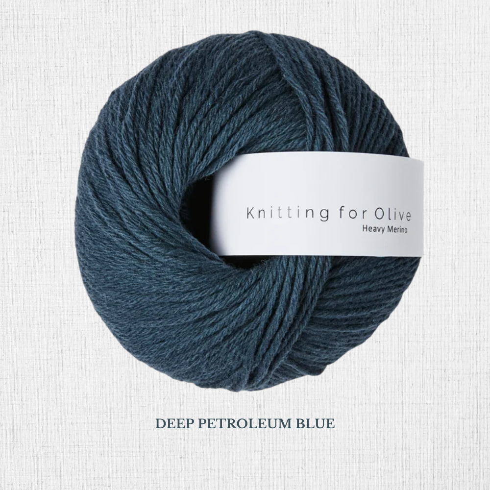 Heavy Merino Knitting for Olive