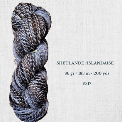 Hand-spun wool by Le Mouton Polaire