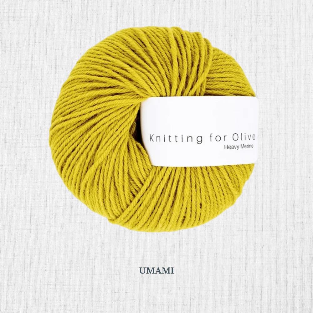 Heavy Merino Knitting for Olive
