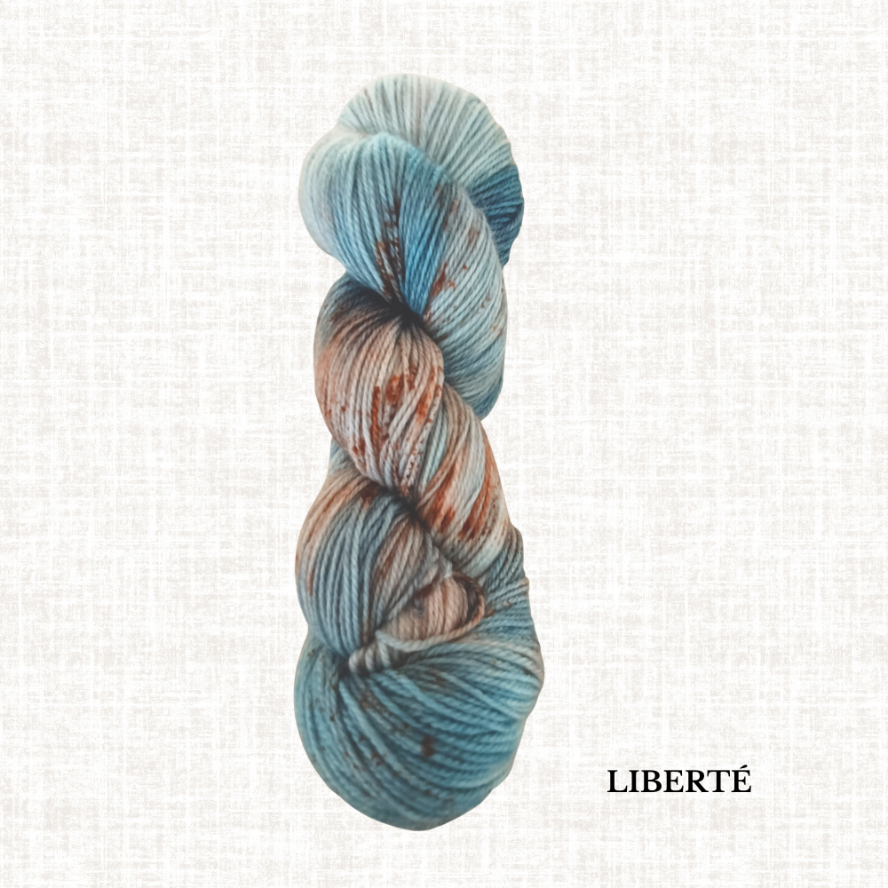 Lelo - Hand-dyed Fingering Yarn by Lelo Laine