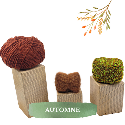 Kit pour le bonnet "Alpine Bloom Hat" de Caitlin Hunter