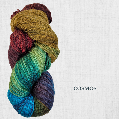 Tree wool by Fleece Artist - Hand Dyed fingering yarn 