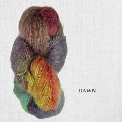 SELKIE by Hand Maiden - Kid Mohair & Silk Hand dyed