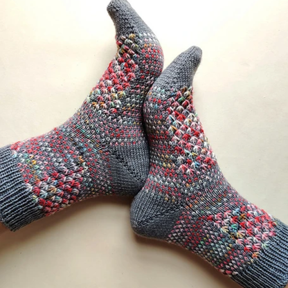 Online Course (Recorded) I Knit the Candy Bar Socks by Dolly Laishram Bhardwaj