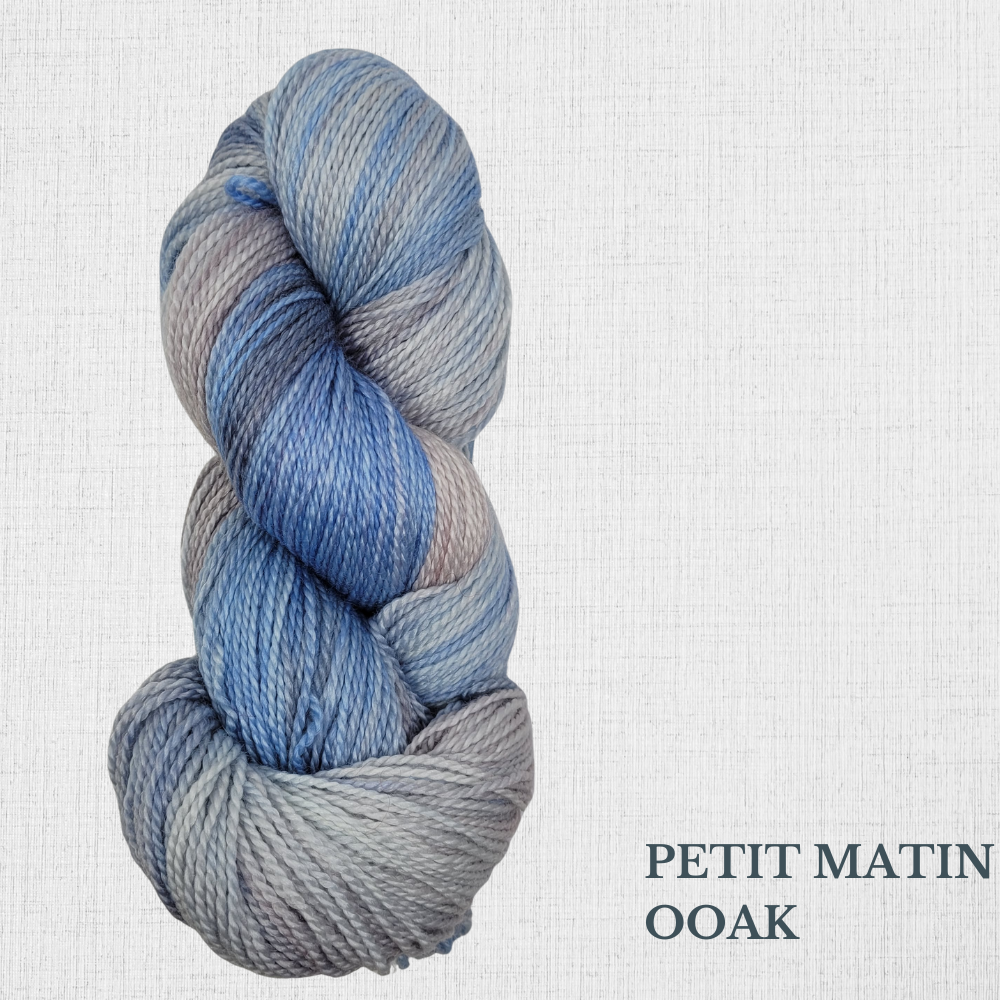 Tree wool by Fleece Artist - Hand Dyed fingering yarn 