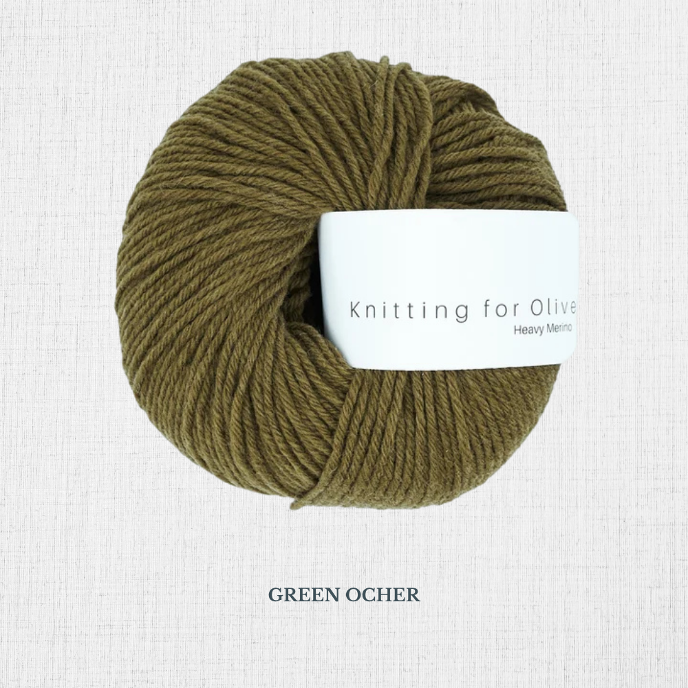 Heavy Merino Knitting for Olive
