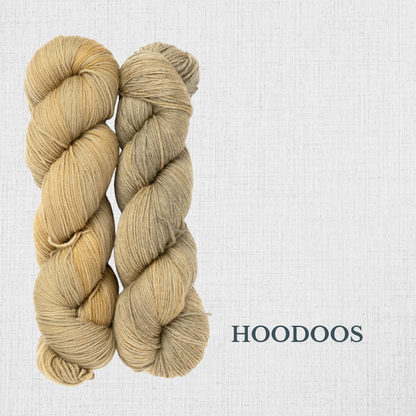 Homestead by Gathering Yarn - Sock Yarn with Hemp