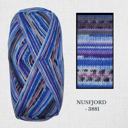 Arne et Carlos - Laine à chaussettes