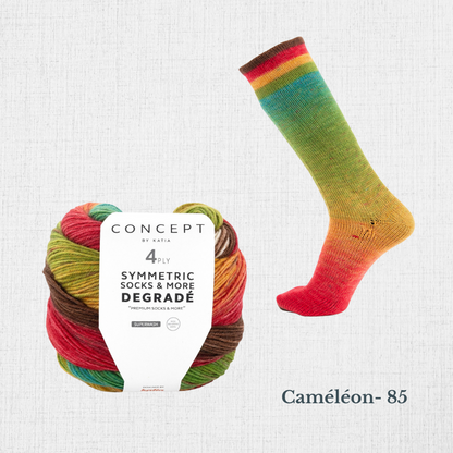DÉGRADÉ - SYMMETRIC SOCKS by Katia