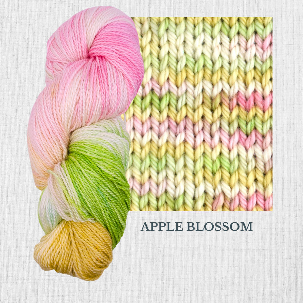 Tree wool by Fleece Artist - Hand Dyed fingering yarn 