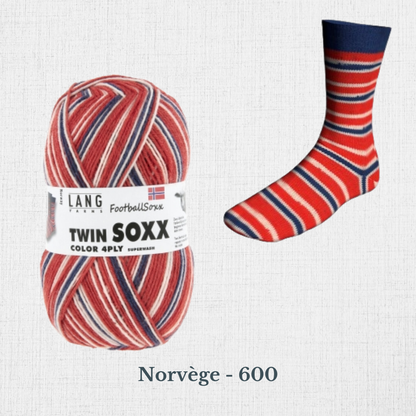 Twin Soxx Color 4ply par Lang