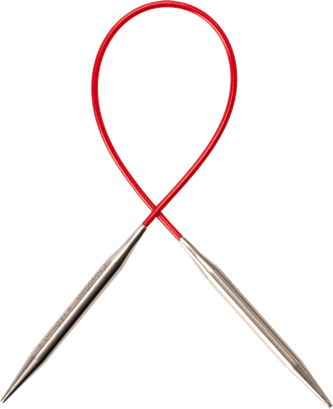 Chiaogoo ~ Red Lace Circular Needles ~ 40 cm / 16'' 