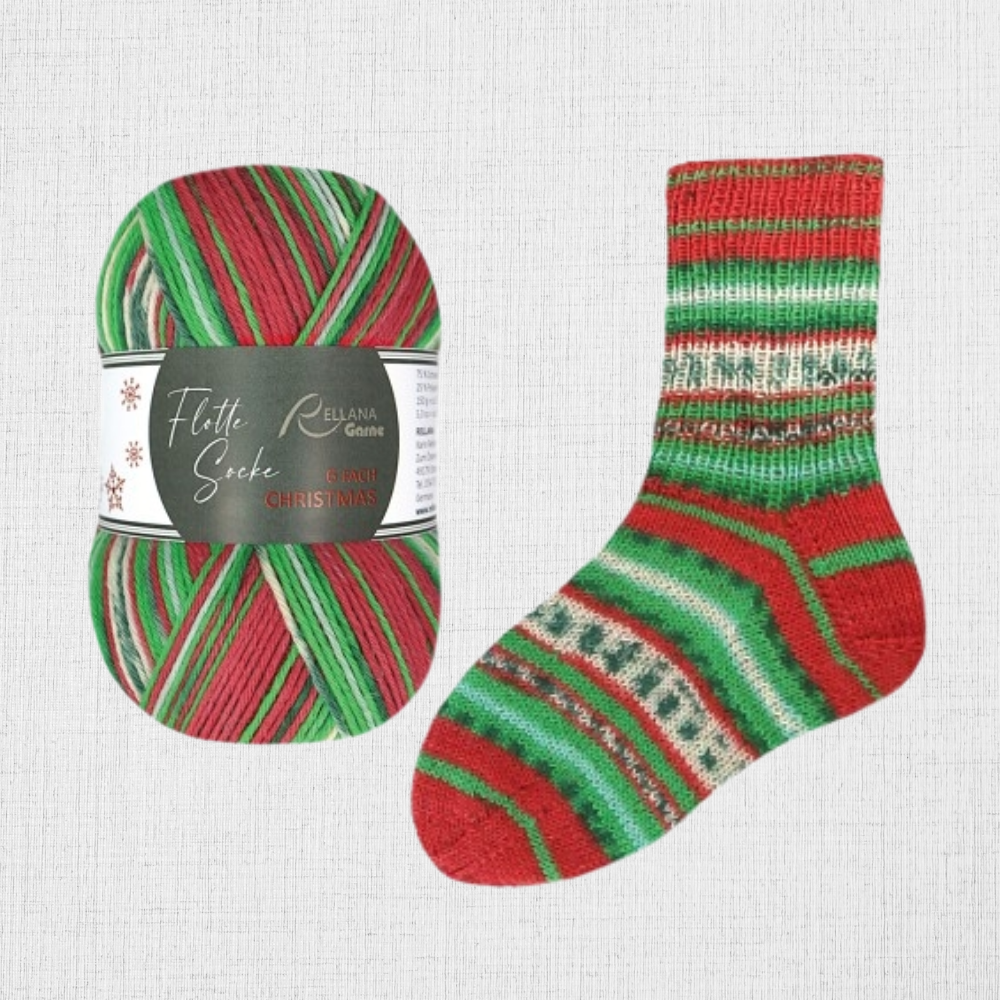 Rellana- Special Christmas Sock Yarn (2023 colors)