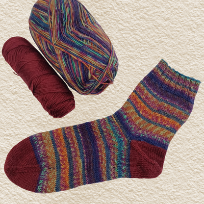 Les DUOS de laine à chaussettes LANG