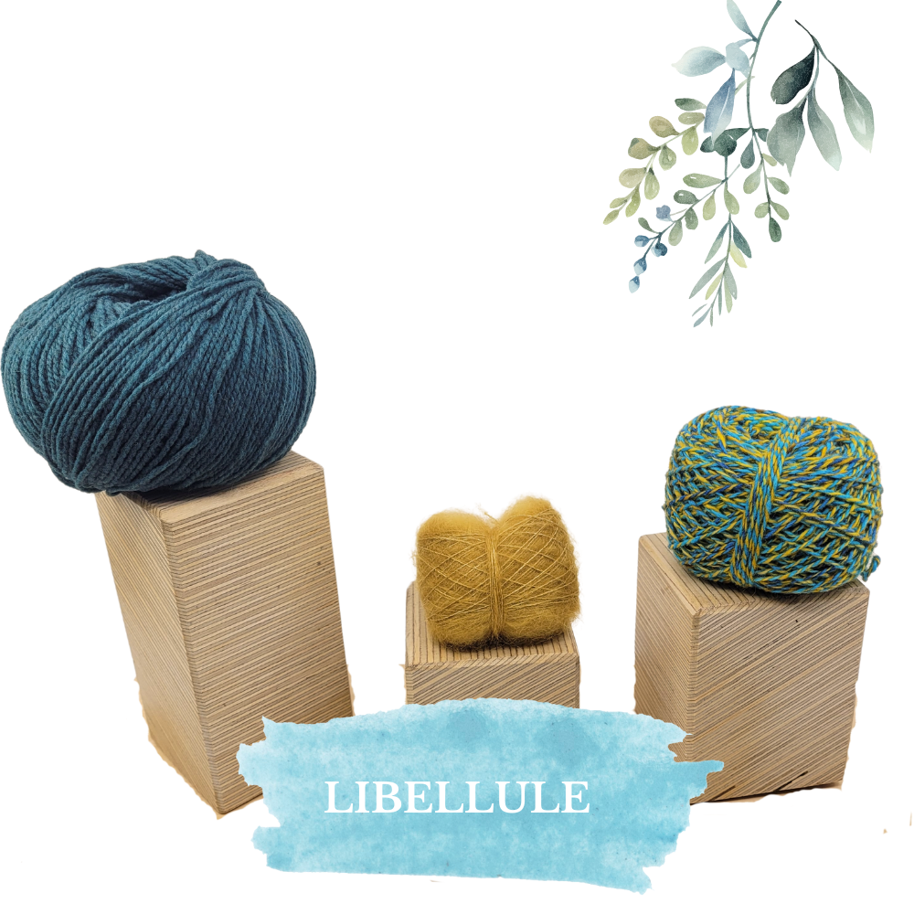 Kit pour le bonnet "Alpine Bloom Hat" de Caitlin Hunter