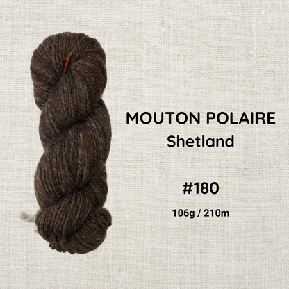 Hand-spun wool by Le Mouton Polaire