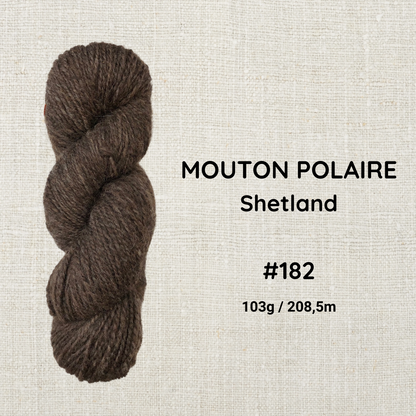 Hand-spun wool by Le Mouton Polaire