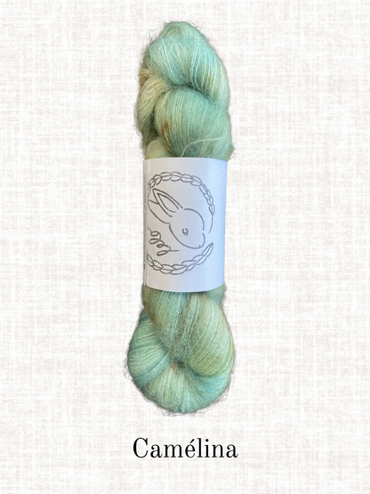 Lelo - Mohair et Soie Teinte à la main