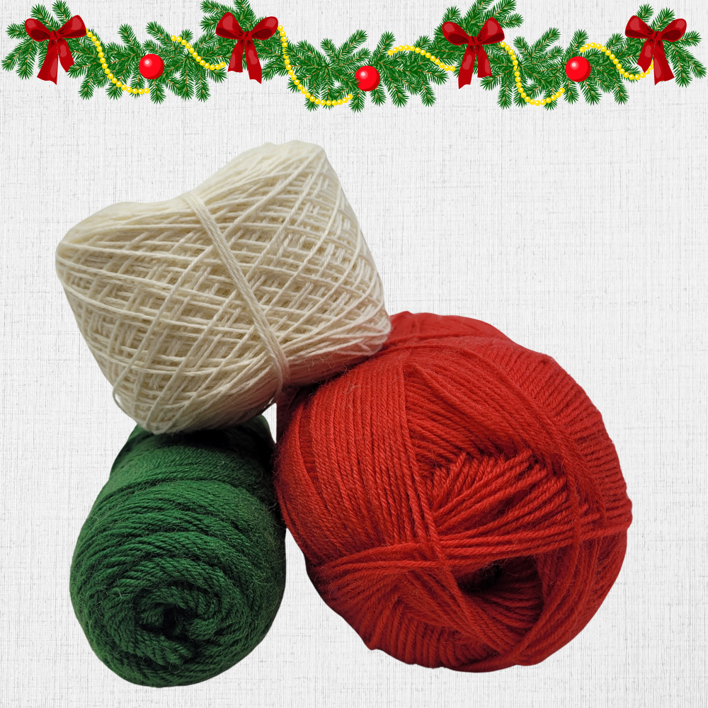 Kit des chaussettes ~ "Noel Classique" par Elyse D'Amours Designs