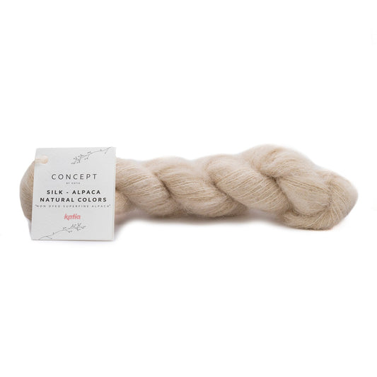 Silk - Alpaca Natural Colors par Katia