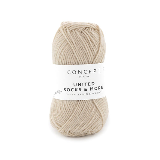 Concept United Socks & More - Extra-Soft merino yarn - 25 gr