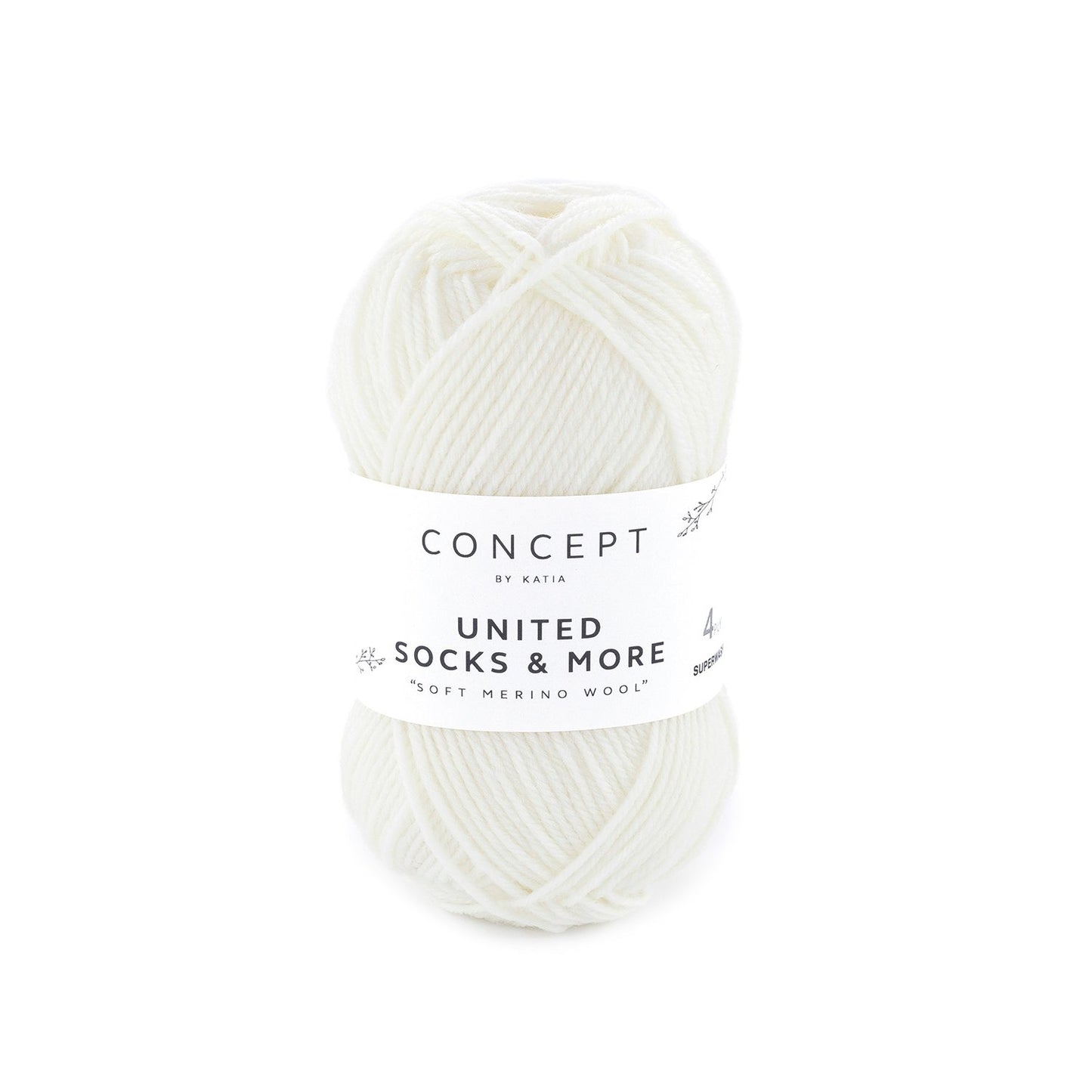 Concept United Socks & More - Extra-Soft merino yarn - 25 gr
