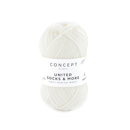 Concept United Socks & More - Extra-Soft merino yarn - 25 gr