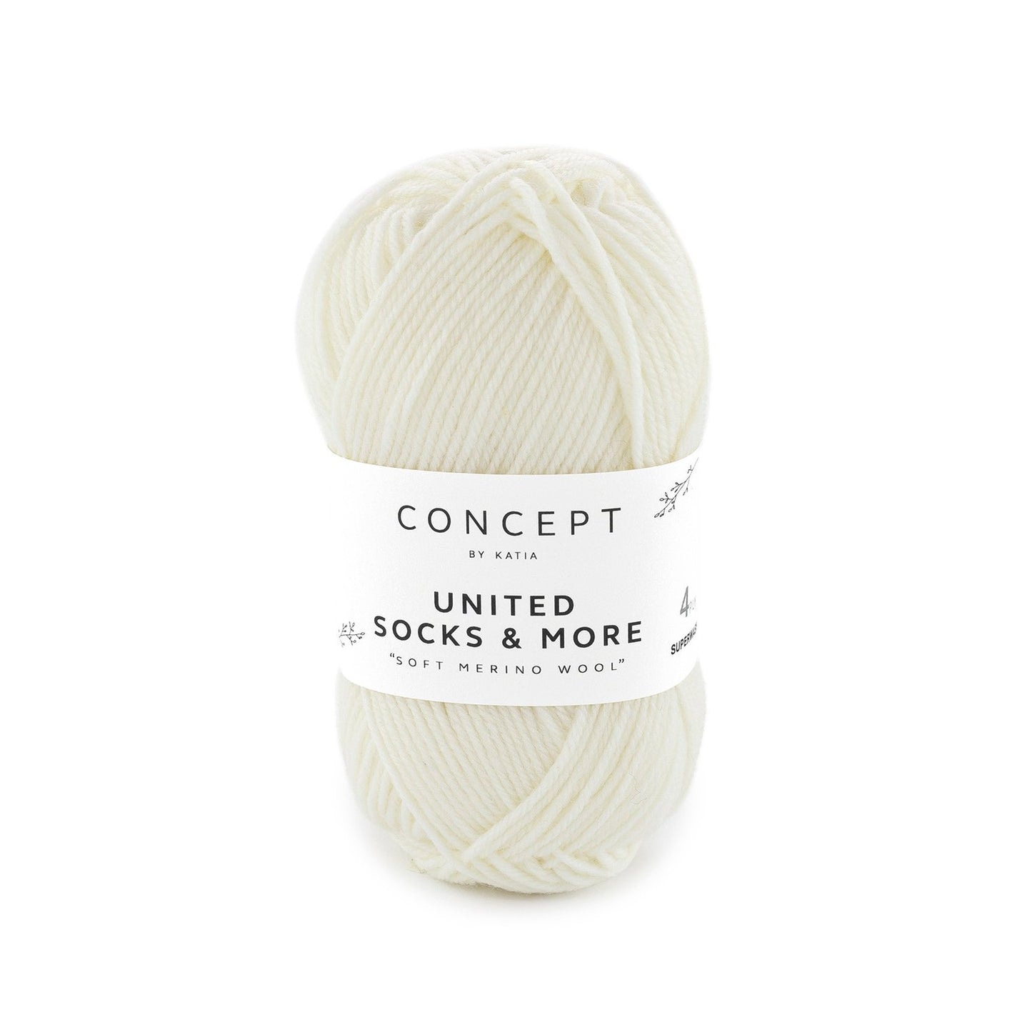 Concept United Socks & More - Extra-Soft merino yarn - 25 gr