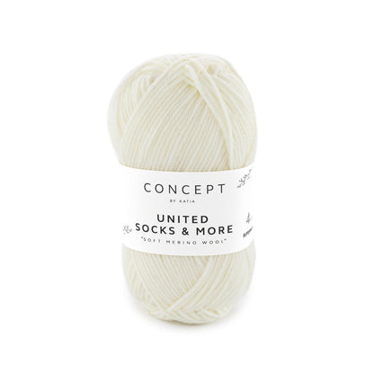 Concept United Socks & More - Extra-Soft merino yarn - 25 gr