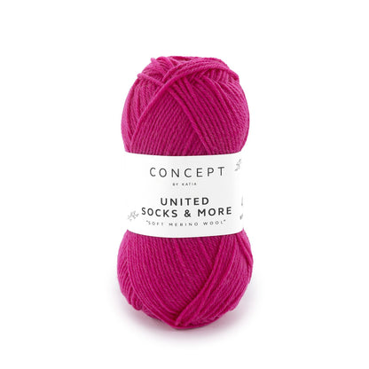 Concept United Socks & More - Extra-Soft merino yarn - 25 gr