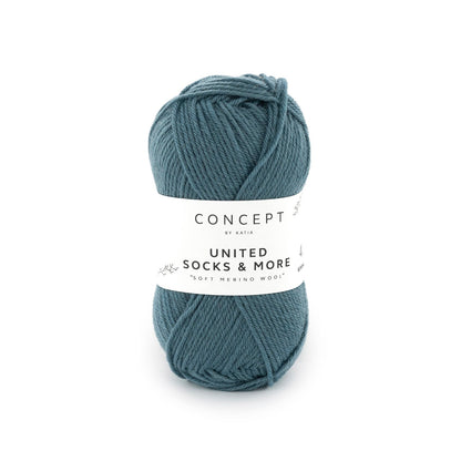 Concept United Socks & More - Extra-Soft merino yarn - 25 gr