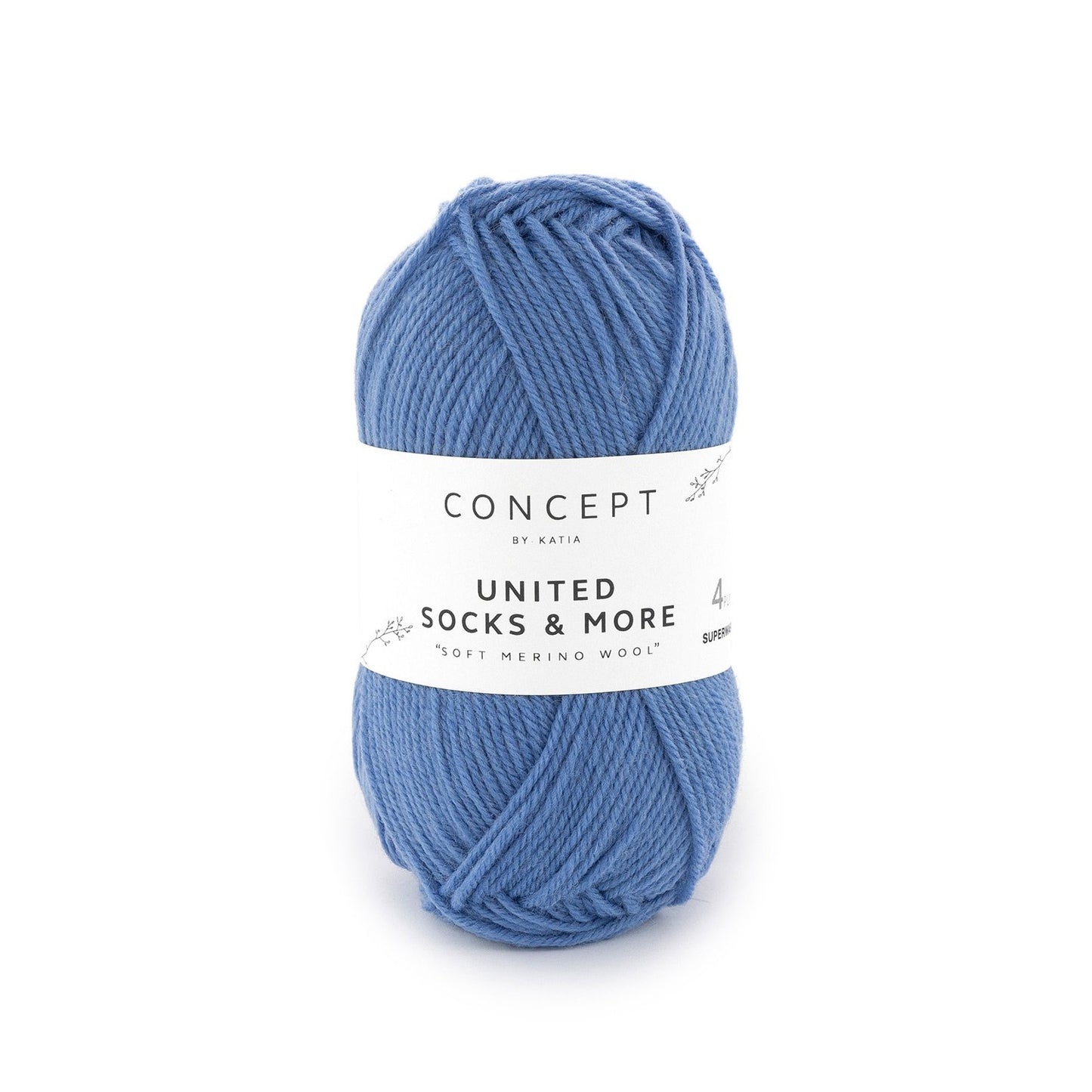 Concept United Socks & More - Extra-Soft merino yarn - 25 gr
