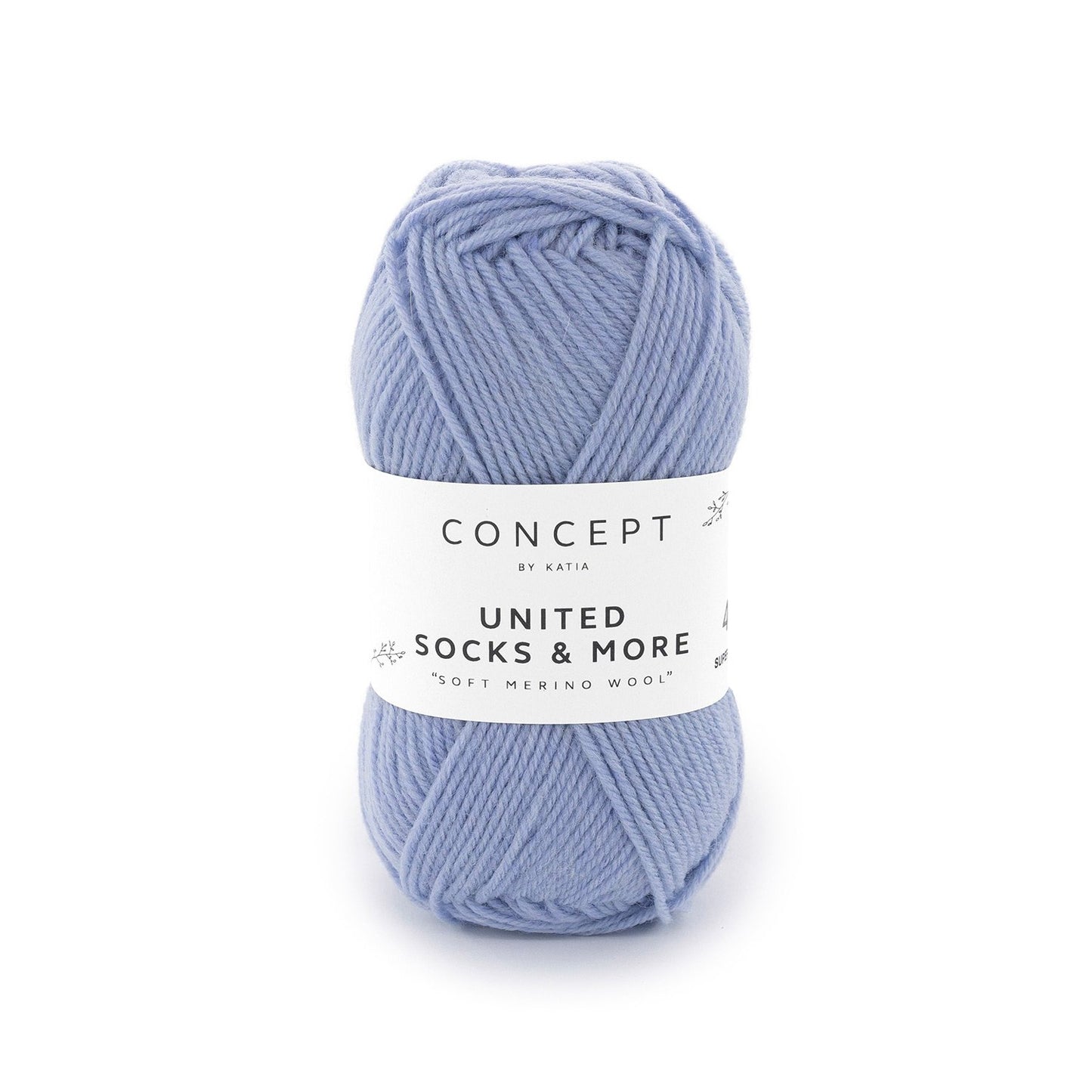 Concept United Socks & More - Extra-Soft merino yarn - 25 gr