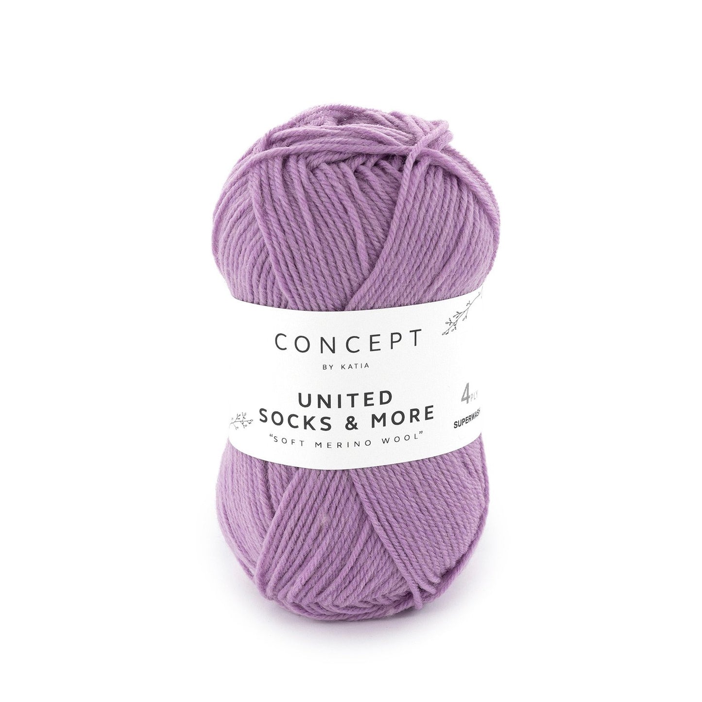 Concept United Socks & More - Extra-Soft merino yarn - 25 gr
