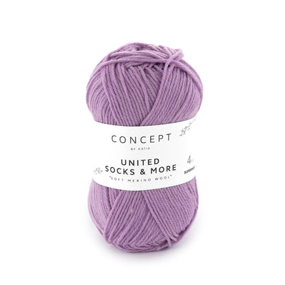 Concept United Socks & More - Extra-Soft merino yarn - 25 gr