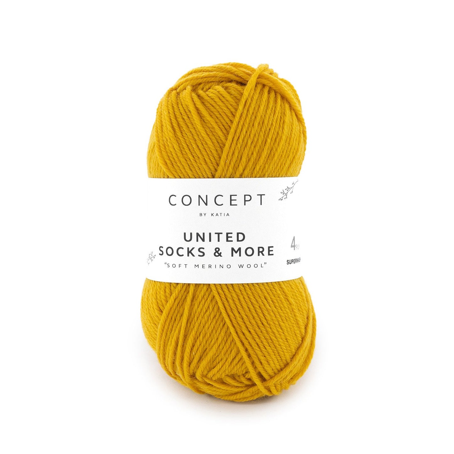 Concept United Socks & More - Extra-Soft merino yarn - 25 gr
