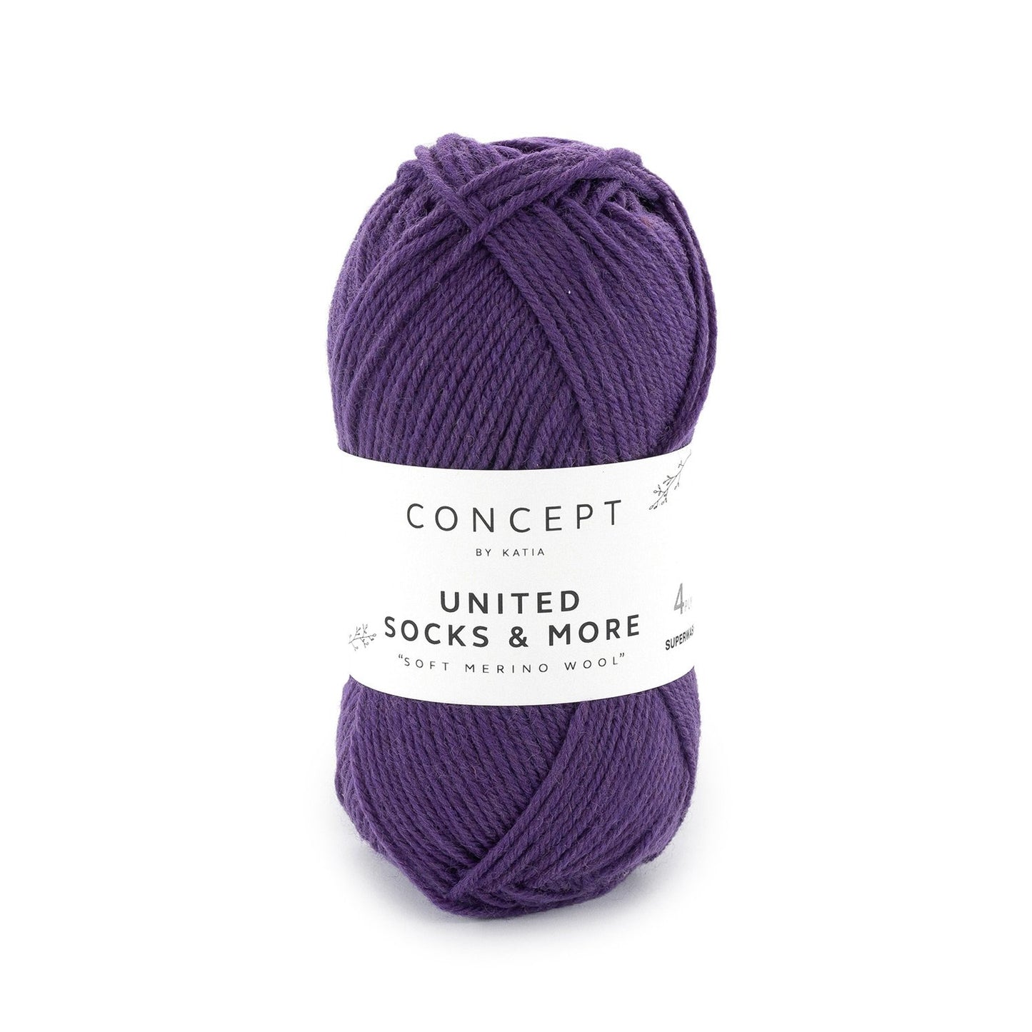 Concept United Socks & More - Extra-Soft merino yarn - 25 gr