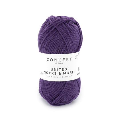 Concept United Socks & More - Extra-Soft merino yarn - 25 gr