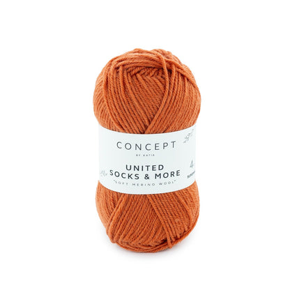 Concept United Socks & More - Extra-Soft merino yarn - 25 gr