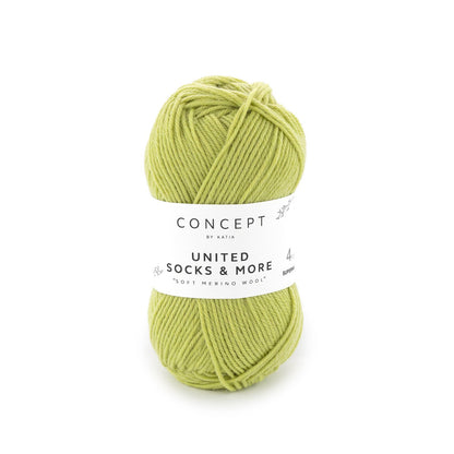 Concept United Socks & More - Extra-Soft merino yarn - 25 gr