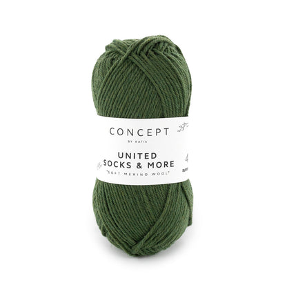 Concept United Socks & More - Extra-Soft merino yarn - 25 gr