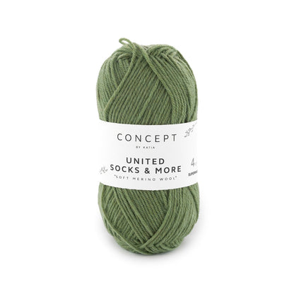 Concept United Socks & More - Extra-Soft merino yarn - 25 gr