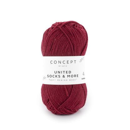 Concept United Socks & More - Extra-Soft merino yarn - 25 gr
