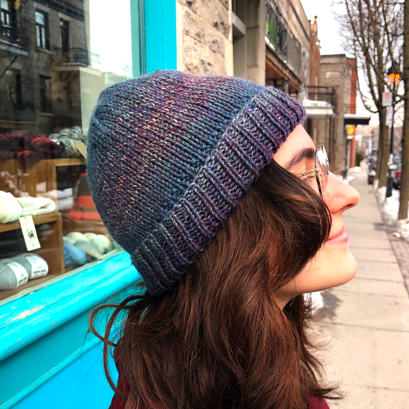 Pattern for the OCHO tuque by Aline Daman