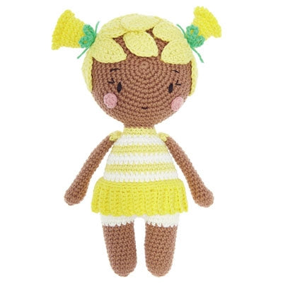 Kit de poupée au crochet par Rico - Blooming Beauties