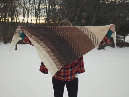 Kit pour le châle RANGE d'Andrea Mowry