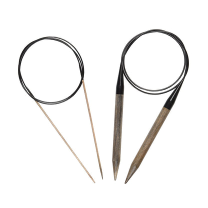 DRIFTWOOD - 2 to 5mm (0 to 8US) - Fixed Circular Needles - Fixed Circular Needles by LYKKE