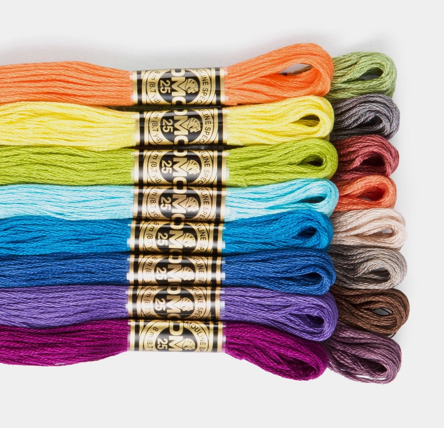 DMC Cotton Embroidery Floss (8m) - DMC Cotton Embroidery Floss (8.7y) - Metallic 