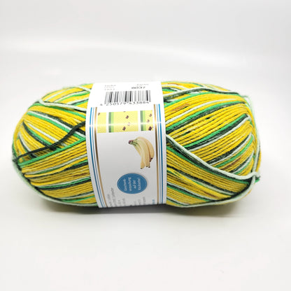 Fruity self-striping sock yarn - Rellagana Garn - self-stripping fruit yarn